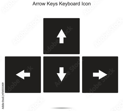 Free Download Arrow Keys Keyboard Icon - GFXLoad