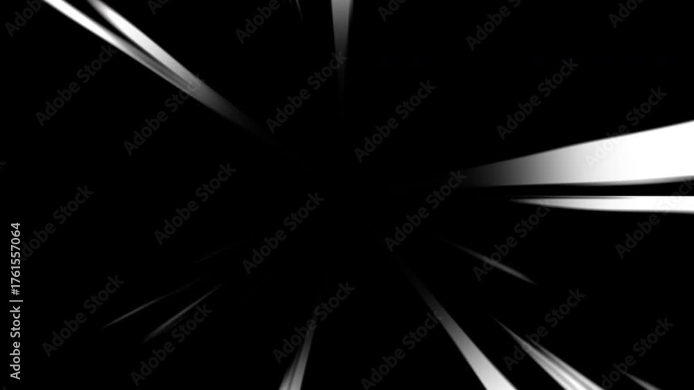 Cinematic Flash Speed Lines Overlay Transition