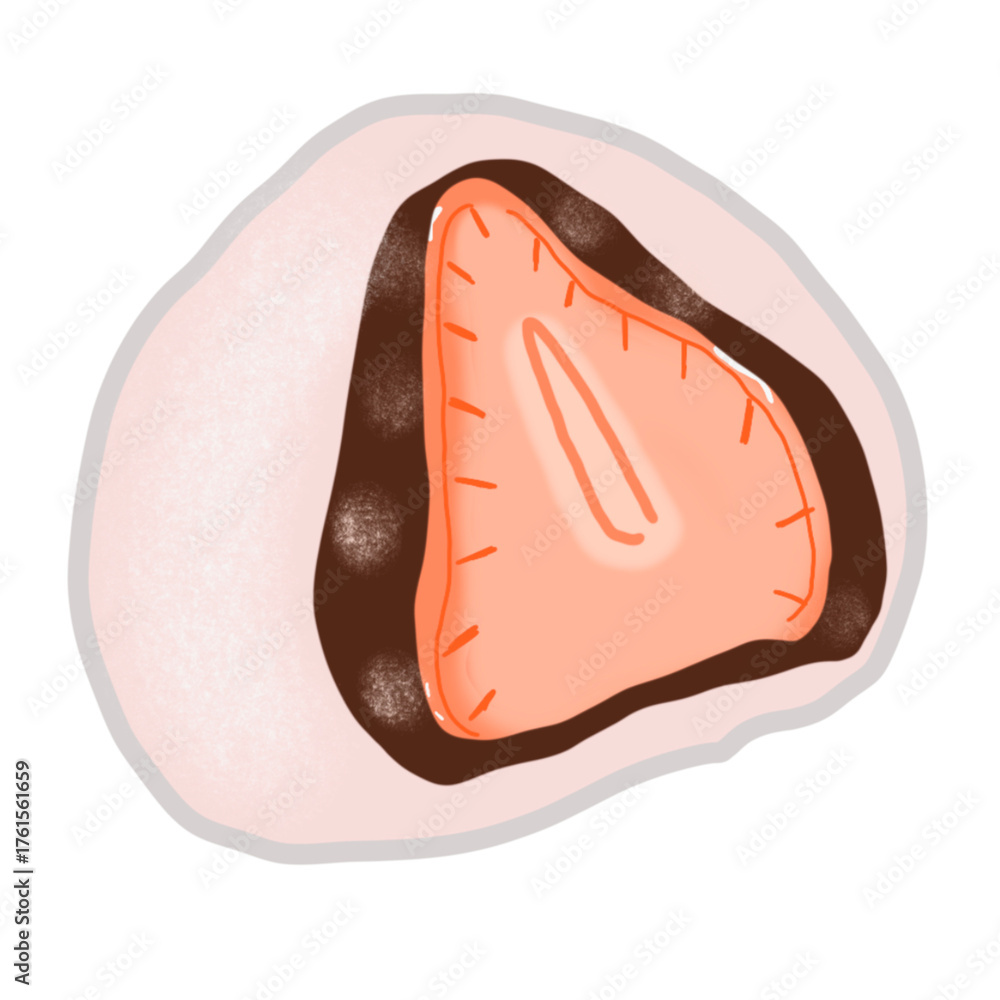 Fototapeta premium Daifuku sticker