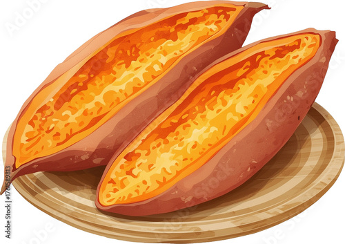 baked beans on a plate