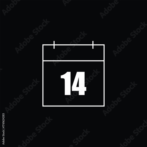Calendar 14 Icon