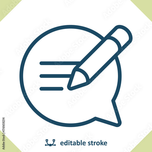 Write Message Icon