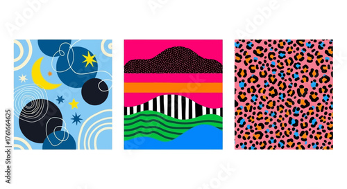 Abstract Art Collection Vibrant Textures and Patterns in Contemporary Design