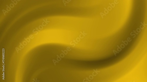 deep yellow smooth wave background animation