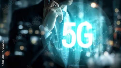 mobile phone and the big data wireless 5G connecting, connect, communication, technology, network, business, cyber, vision, digital, smartphone, network, application
