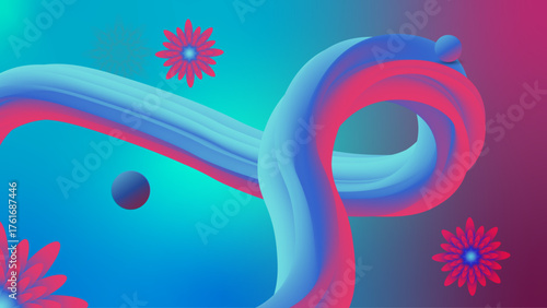 Crearive and Modern Fluid Background Design