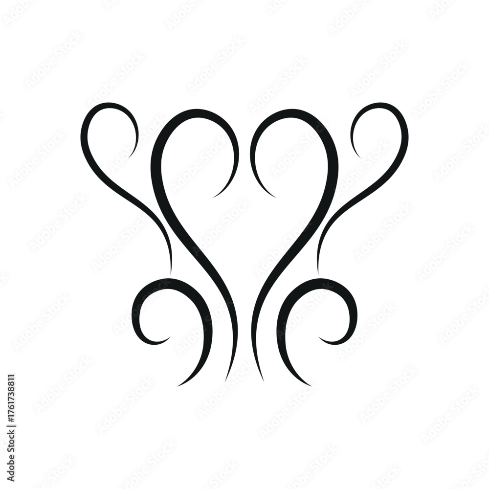 Obraz premium Doodle Fire Steam