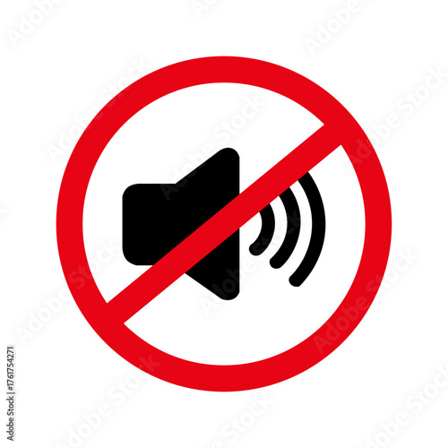 Do not make loud noise vector editable and scalable vector EPS format. Mute your phone sign, sound off symbol, silence icon, noise ban, keep quiet. Noise is prohibite.Suitable for design and education