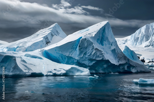 Wallpaper Mural iceberg in antarctica Torontodigital.ca