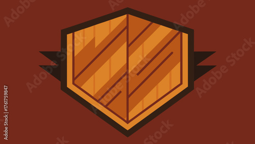 Matte Oak Plank Seamless Wooden Background Illustration