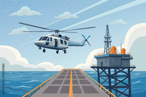 -helicopter-landing-on-oil-platform-deck--flat-rea.eps