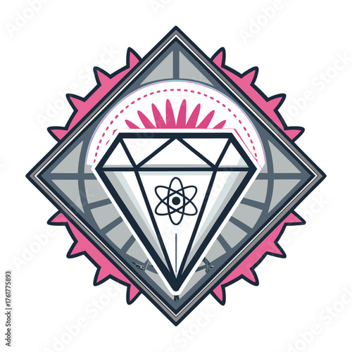realistic-vector-illustration-of-a-diamond-shaped- (4).eps