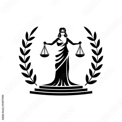 Women of Justice logo design