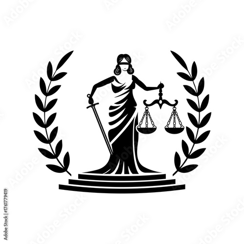 Women of Justice logo design