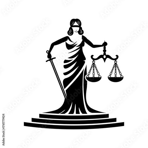 Women of Justice logo design