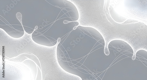 Abstract white liquid splash background vector illustration design for wallpaper and banner template one hundred