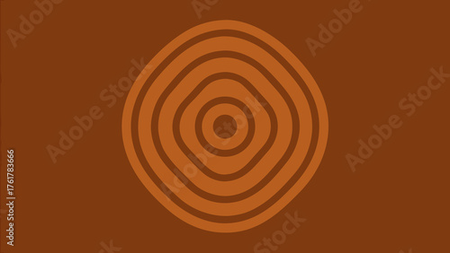 Matte Teak Wood Surface Texture Illustration