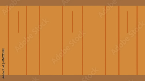 Natural Beech Panel Wall Illustration