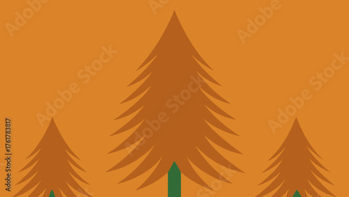 Natural Pine Grain Surface Illustration