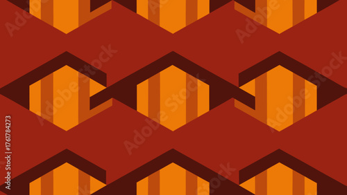 Reclaimed Cedar Wall Pattern Illustration
