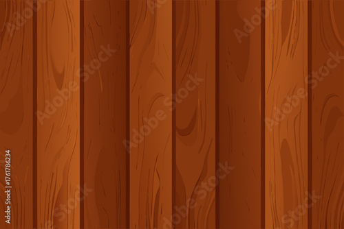 Smooth Varnished Wood Wallpaper Illustration