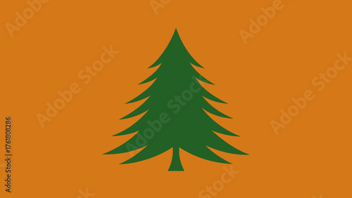 Matte Pine Wall Surface Illustration