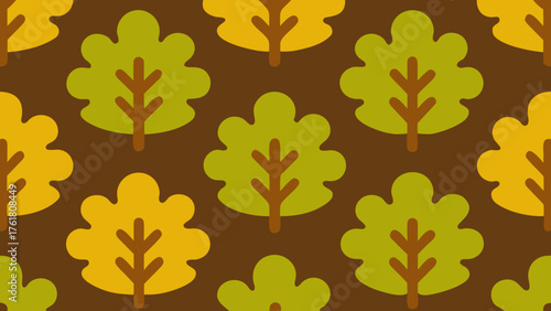 Natural Oak Texture Pattern Illustration