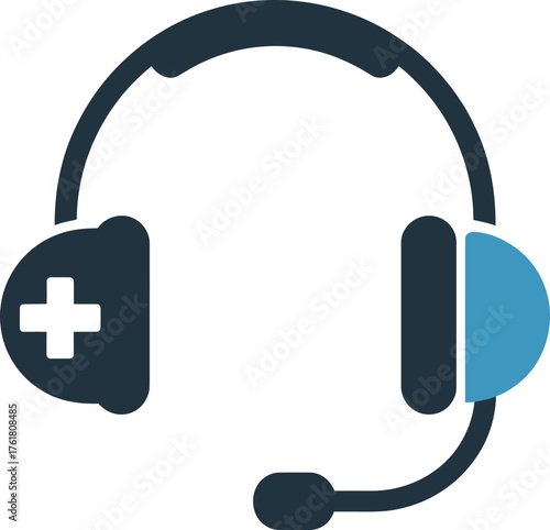 Medical Helpline Support Vector Graphic Health Call Center Assistance Service Identifier