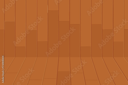 polished cedar flooring wallpaper illustration