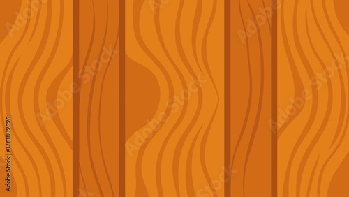 Smooth Oak Board Texture Illustration