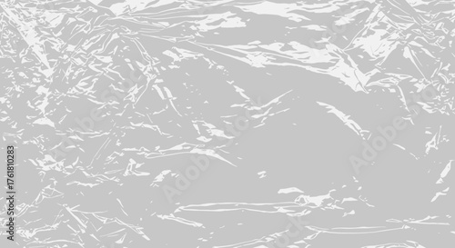 Abstract Silver Foil Texture Background with Wrinkles and Creases for Design