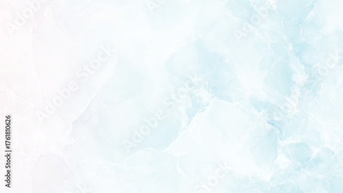A faux marble background with abstract design featuring blue ink veins and black veins on a white textured surface