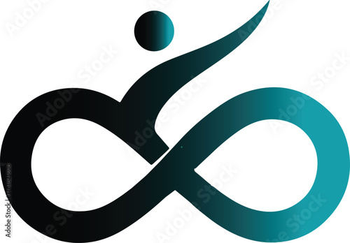 Modern Infinity Logo Symbol Black Teal Design
Abstract Infinity Logo Swoosh Figure Geometric
Contemporary Infinity Symbol Professional Brand Logo
Modern Infinity Loop Logo Teal Black Gradient