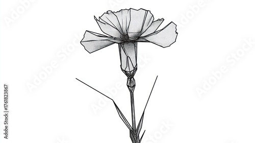 Abstract flower design