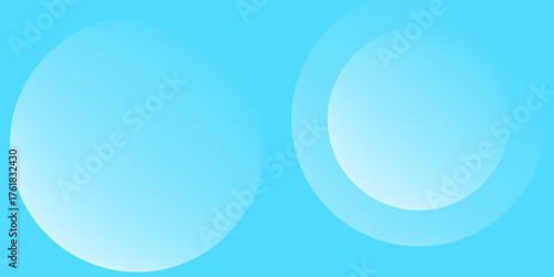 Abstract light blue geometric background with circles design.  Perfect for Business background hitech technology digital design illustration web template background backdrop desktop wallpaper bubbles.