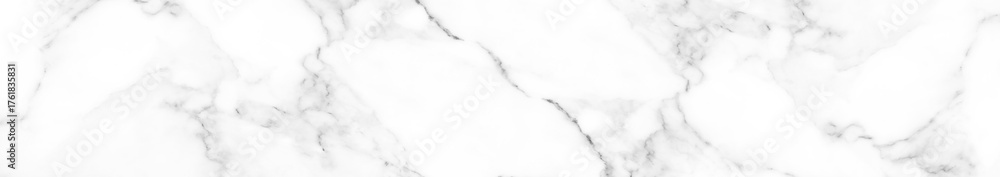 Fototapeta premium White marble surface with delicate gray veins and smooth natural stone texture for modern interior design and background aesthetics