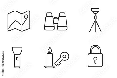 Exploring the outdoors with essential tools for adventure and navigation