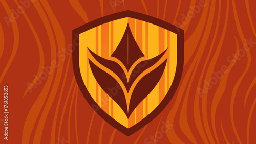 Artistic Wood Grain Vector Background Illustration