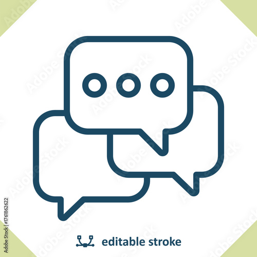 Chat Bubbles - Group Chat Icon