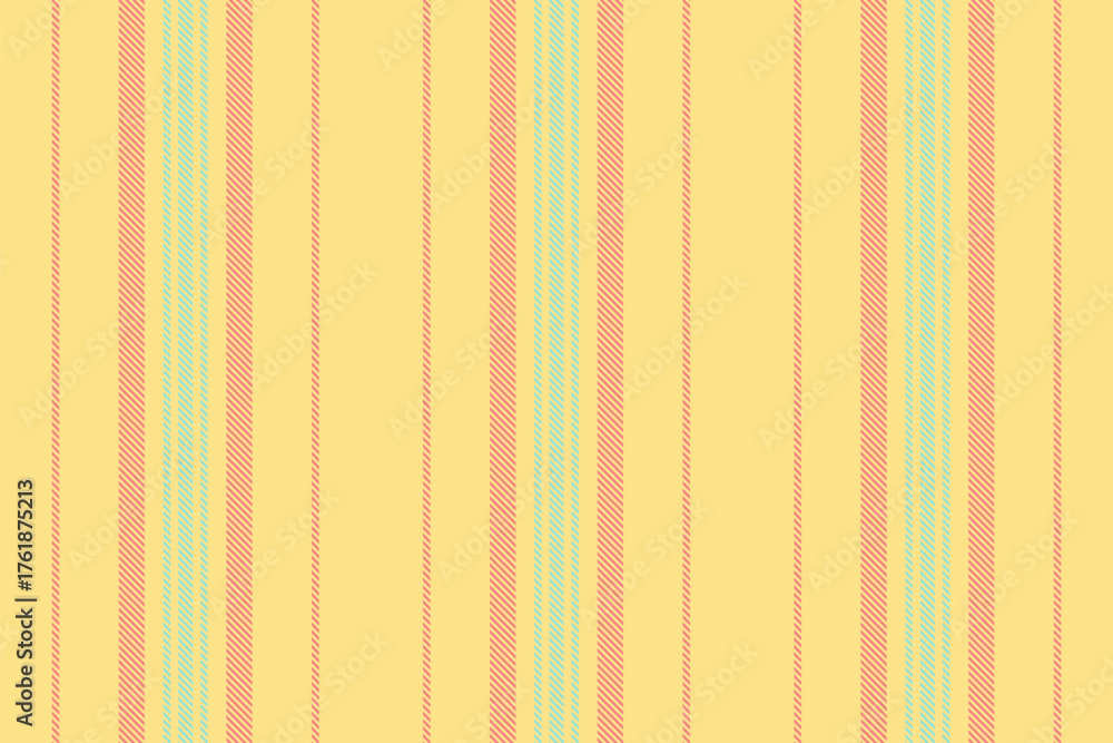Obraz premium Seamless striped pattern. Vertical lines in pastel colors. Use for textile prints, backgrounds, fashion, crafts, and digital paper. Repeatable and classic design.
