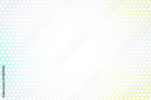 Vibrant abstract geometric background with bold CMYK color splashes and dynamic shapes