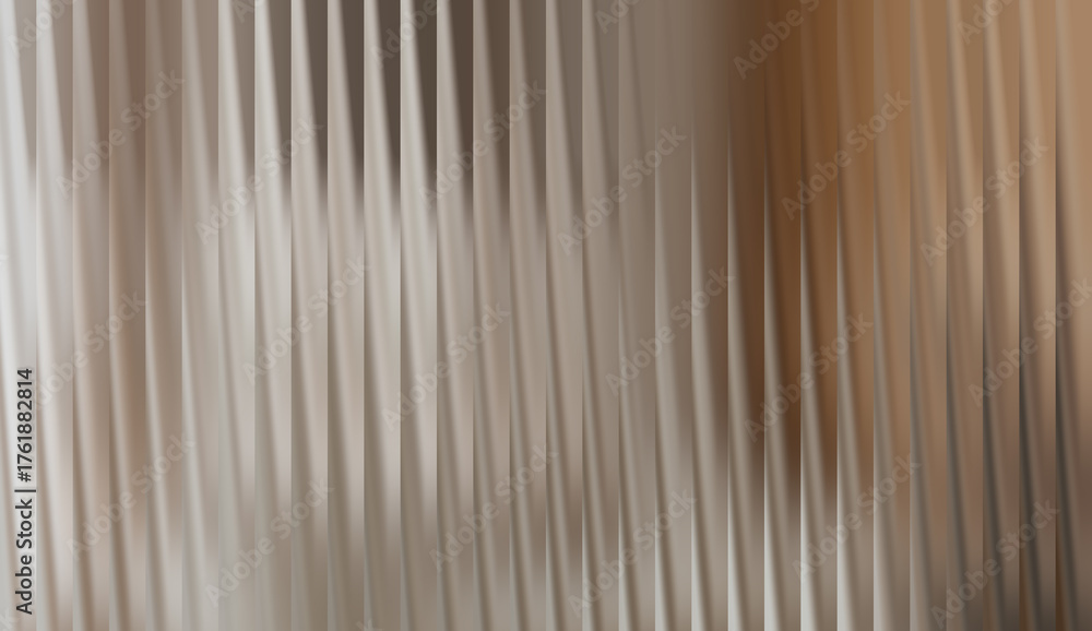 Obraz premium Abstract pattern with lines in a warm, muted color palette, creating a sense of subtle movement