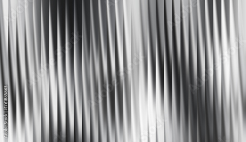Abstract, monochrome lines and textures in shades of gray, creating a sense of depth and movement. The blurred lines and gradient tones suggest a dynamic composition