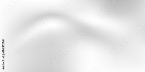 Silver foil abstract background with metal mirror texture. Chrome gradient surface with glow. futuristic light modern art soft