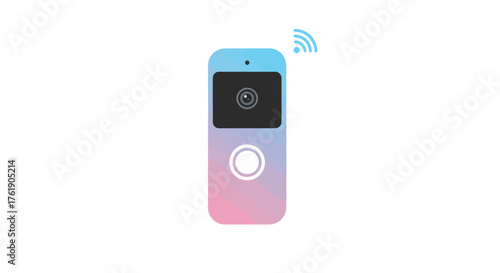Gradient Smart Video Doorbell with Camera and Wireless Connectivity.