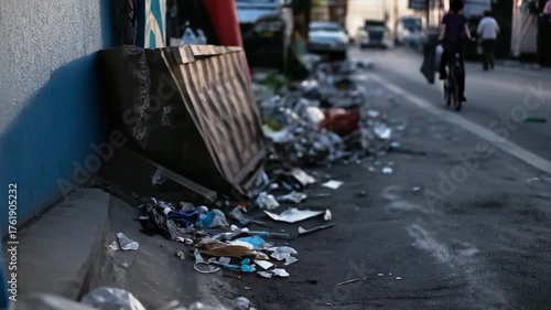 Exploring urban waste management with a focus on litter, garbage piles, and community responsibility