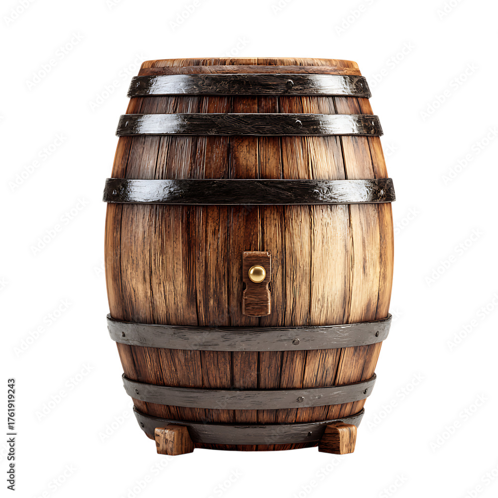 Fototapeta premium Bold Barrel strength crafted with passion 