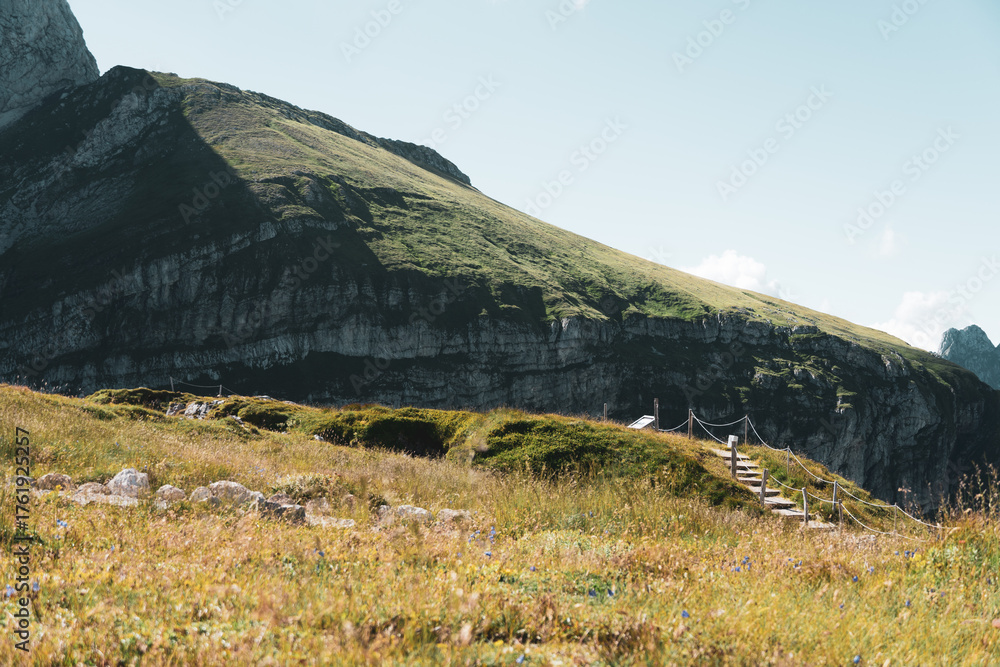 Fototapeta premium mountain landscape in the alps