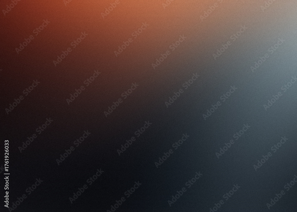 Obraz premium Dark Blurry Background With Orange To Grey Color Gradient abstract blurred