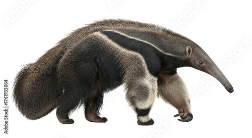 Giant anteater transparent background cutout png